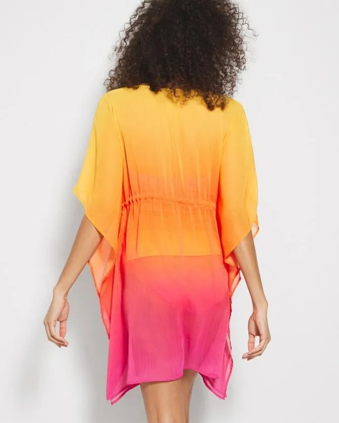 Women Soma Coverups and Accessories Bleu Rod Beat The Heat Caftan Rosa