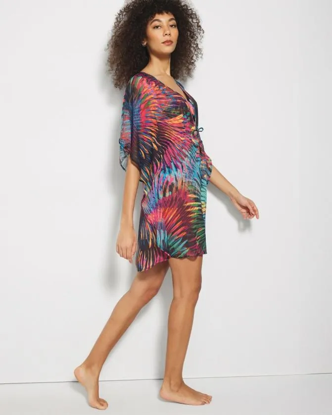 Women Soma Coverups and Accessories Bleu Rod Wild Thing Caftan Multi