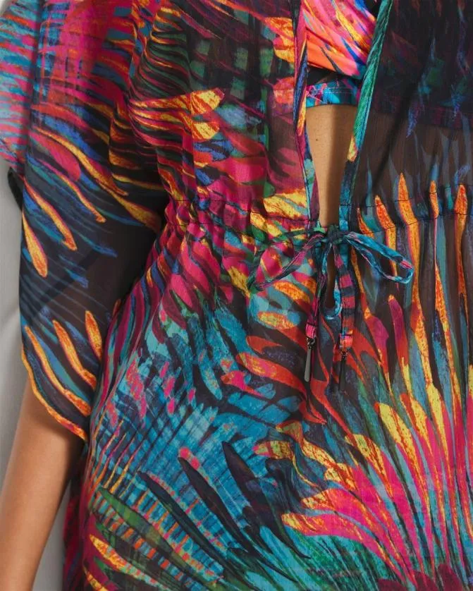 Women Soma Coverups and Accessories Bleu Rod Wild Thing Caftan Multi