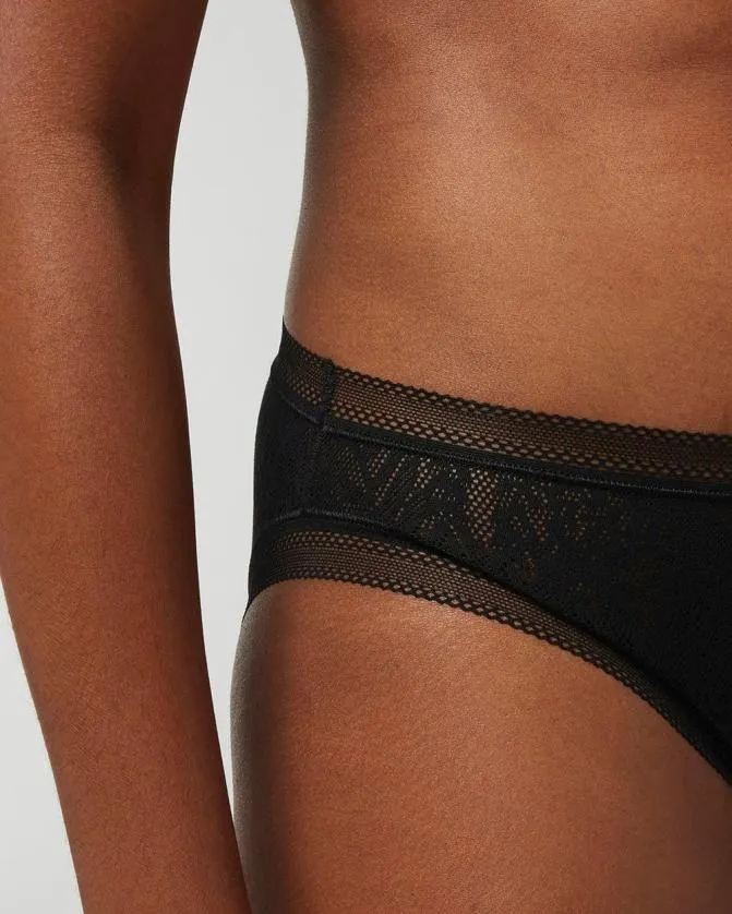 Women Soma Hipsters Hipster Panty With Stretch Lace Paloma Glow