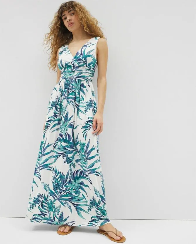 Women Soma Long Dresses Soft Jersey Goddess Maxi Bra Dress Palm Perfect G Coconut Women Soma Long Dresses Soft Jersey Goddess Maxi Bra Dress Palm Perfect G Coconut