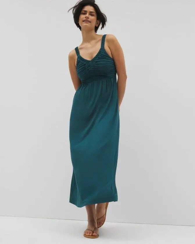 Women Soma Midi Dresses Cabana Midi Bra Dress Deep Teal