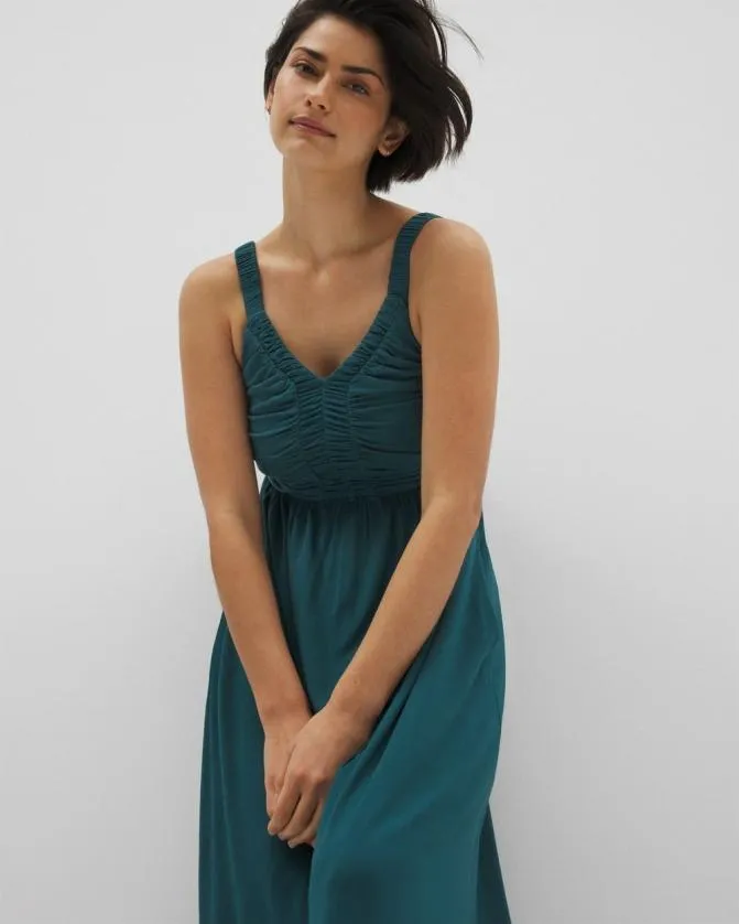 Women Soma Midi Dresses Cabana Midi Bra Dress Deep Teal