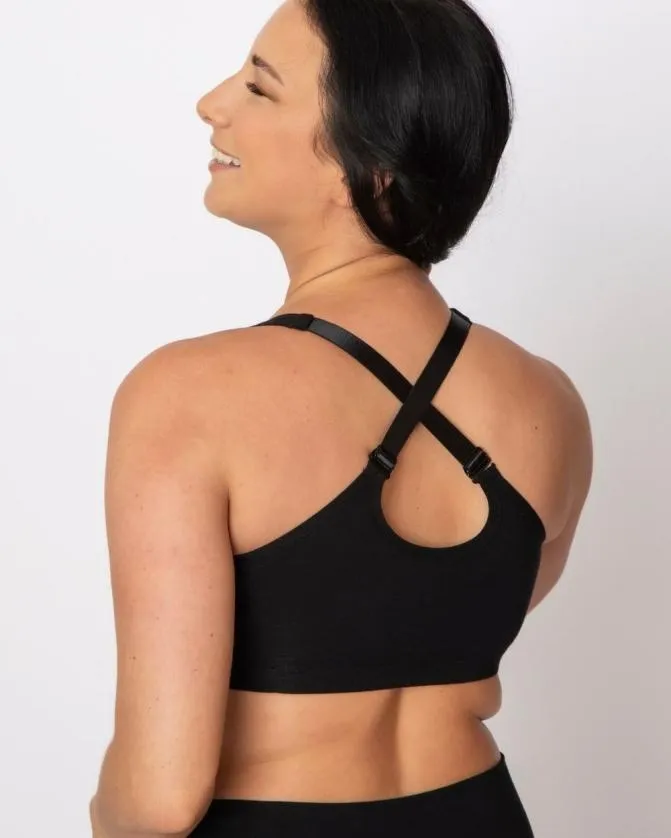 Women Soma Post Surgical Bras AnaOno FrontClosure PostSurgery Bra Black