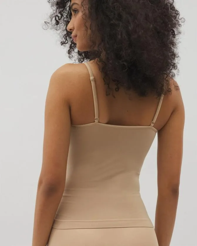 Women Soma Second Skin By MidLevel Shaping Seamless Cami Warm Amber