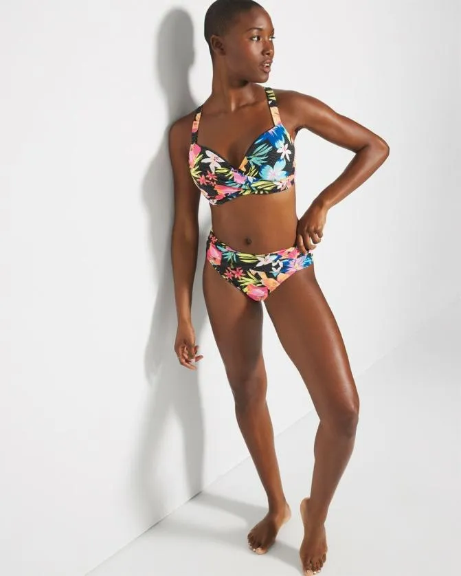 Women Soma Swim Tops Bleu Rod Sweet Escape Underwire Bikini Top Multi