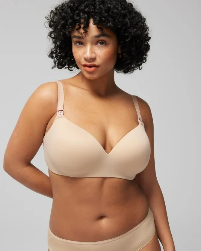 Women Soma Wireless Bras Enbliss Nursing Wireless Bra Warm Amber