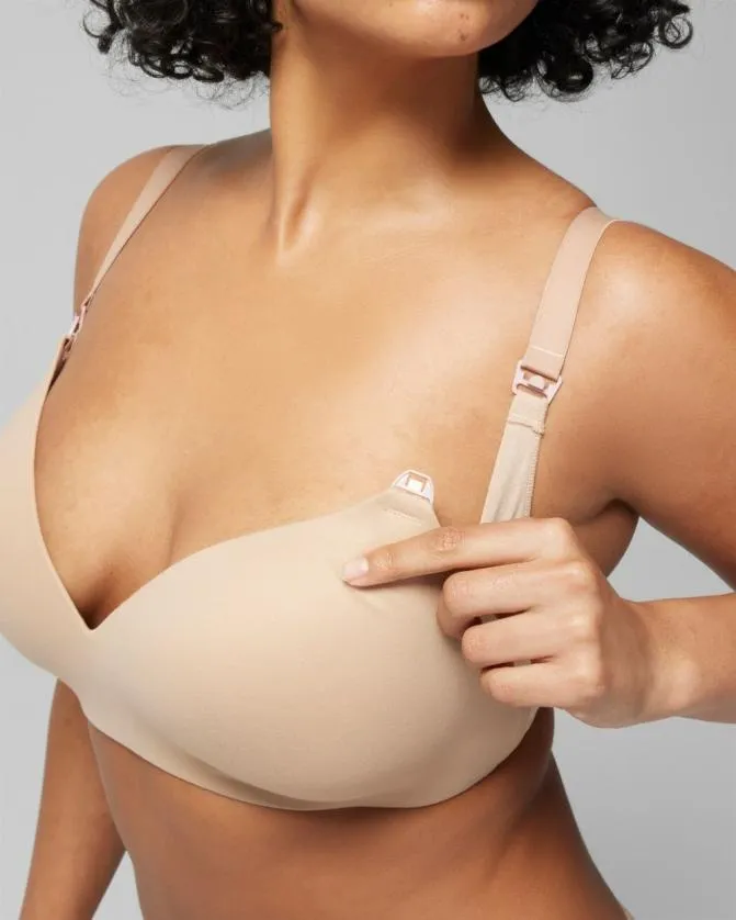 Women Soma Wireless Bras Enbliss Nursing Wireless Bra Warm Amber