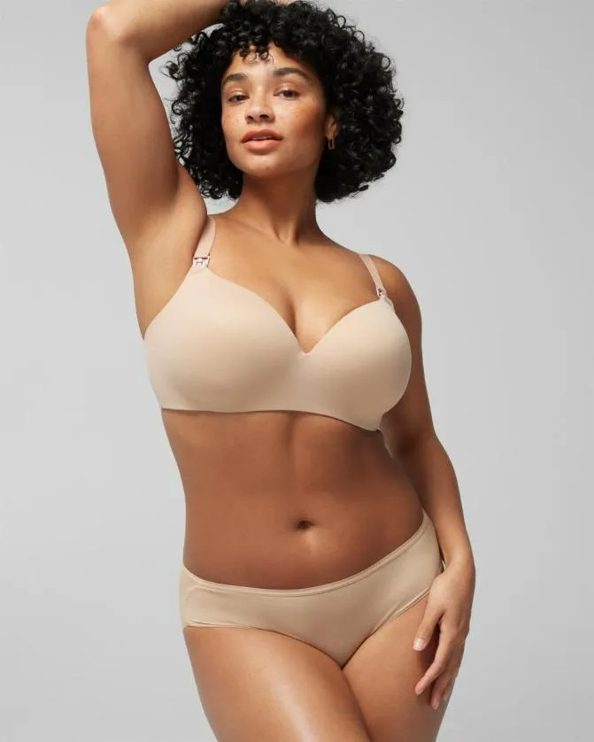 Women Soma Wireless Bras Enbliss Nursing Wireless Bra Warm Amber