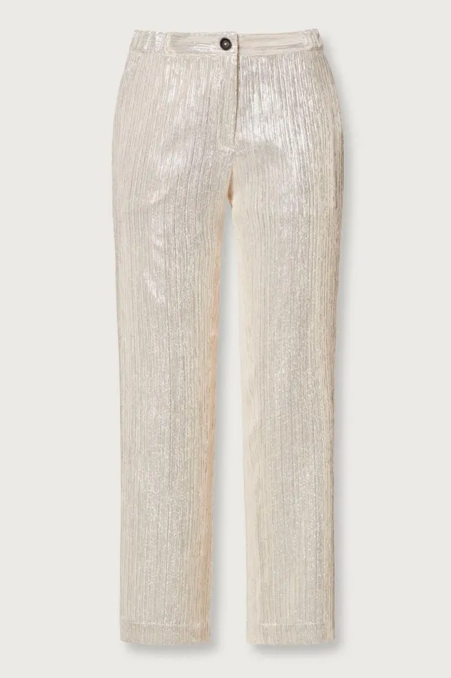 Women SPARUS 8211 Viscose Cropped Trousers 8211 Sand Grain Massimo Alba Trousers and Shorts Women SPARUS 8211 Viscose Cropped Trousers 8211 Sand Grain Massimo Alba Trousers and Shorts
