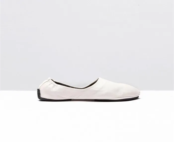 Women Swaps Audley Shoes Leather Swap Ivory White