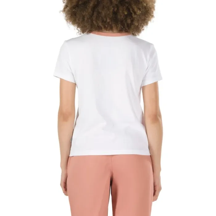 Women TShirts and Tanks Vans Steevee Jon Baby Tee WhiteRose Dawn Women TShirts and Tanks Vans Steevee Jon Baby Tee WhiteRose Dawn