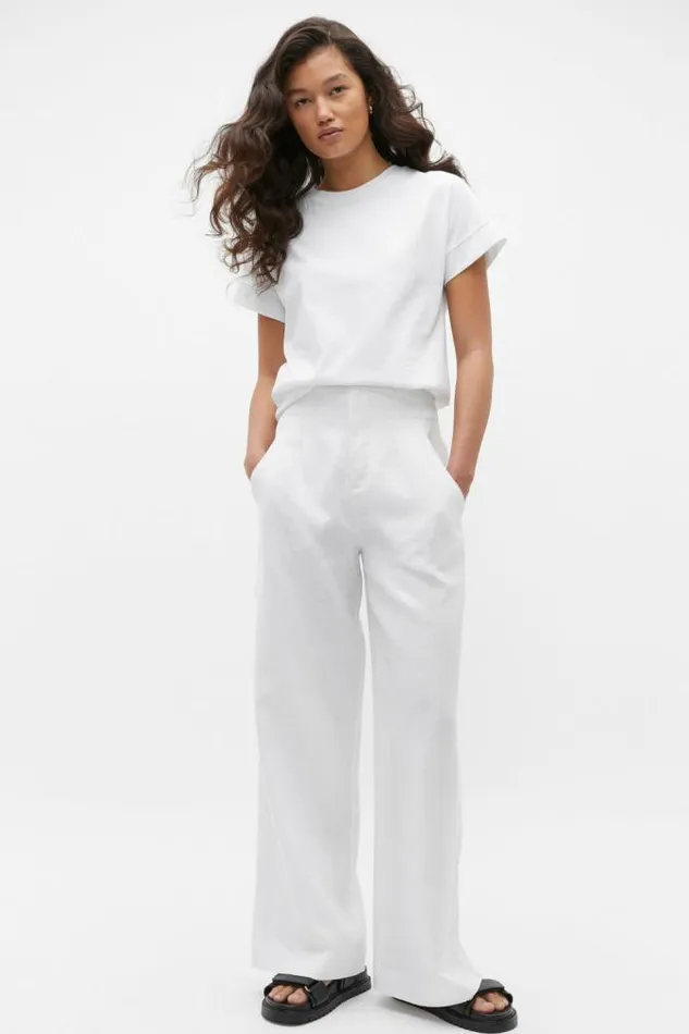 Women TShirts and Tops Seed Heritage Core Longline Tee Whisper White