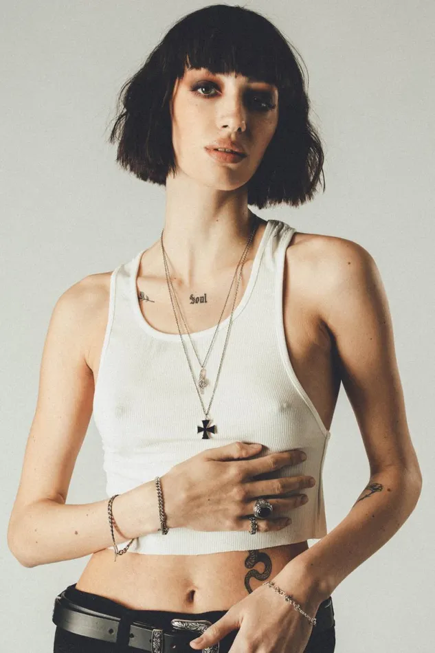 Women The Cropped Beater OTHER TANKS and VESTS