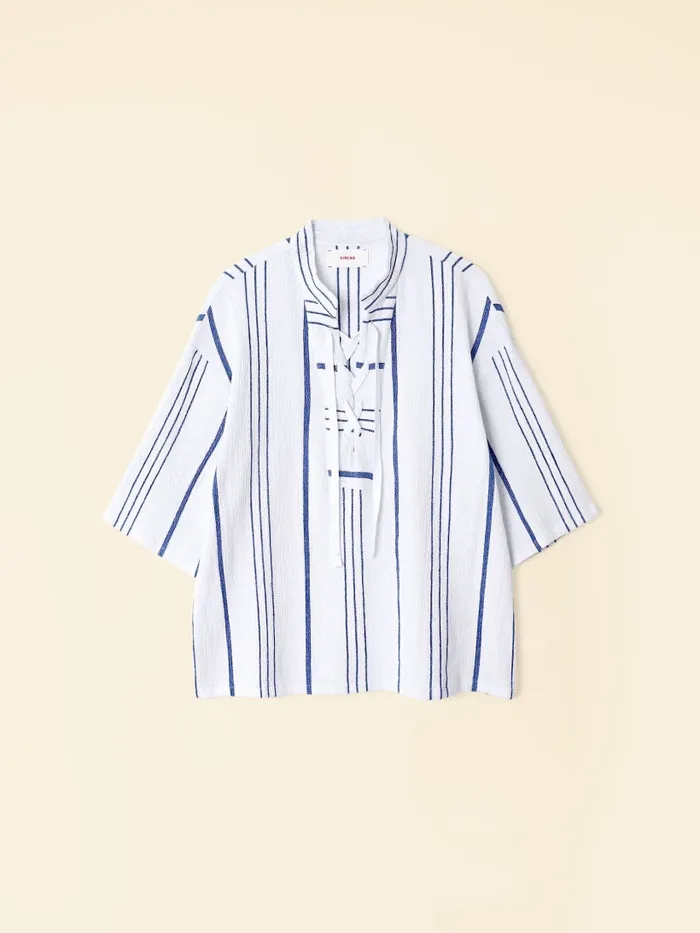 Women Tops XRENA Cloud Blue Fletch Top