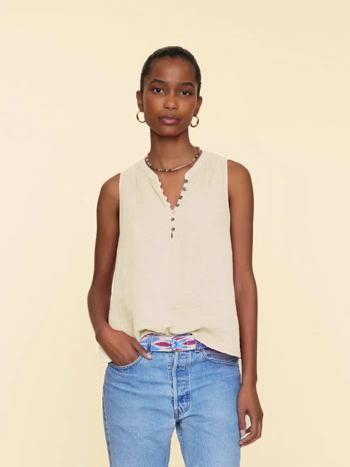 Women Tops XRENA Oysterette Tish Top