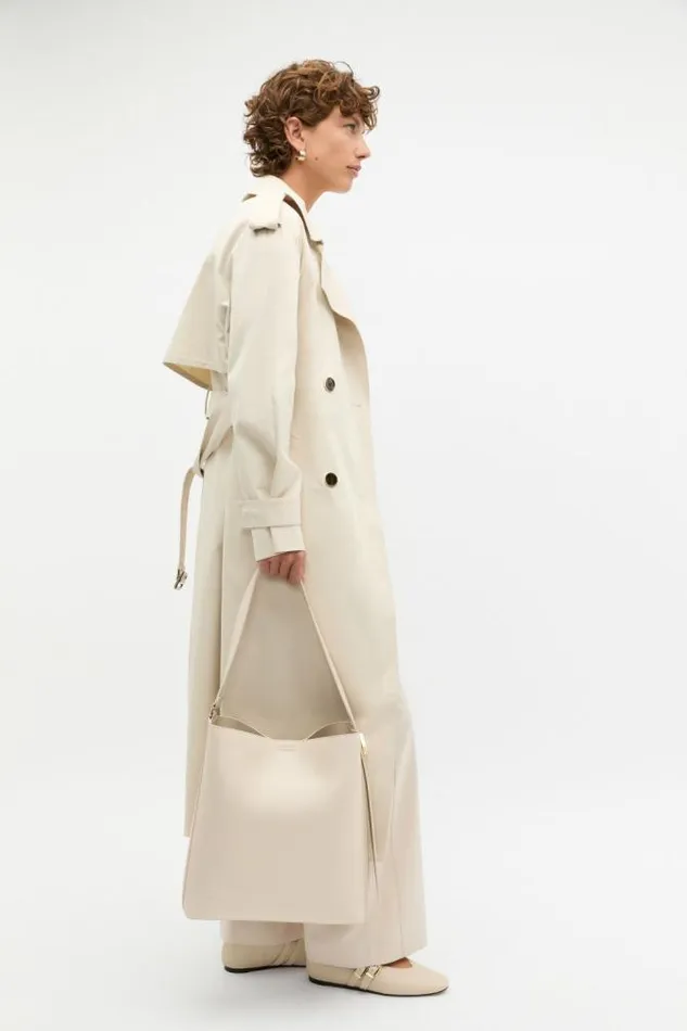 Women Tote Bags Seed Heritage Buckle Trim Tote Oat