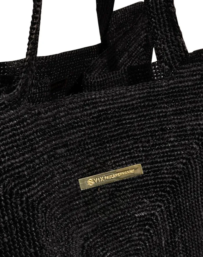 Women ViX Paula Hermanny Bags Pyramid Bag 8211 Black