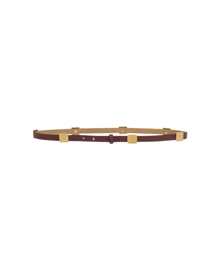 Women ViX Paula Hermanny Belts Jade Belt 8211 Wine