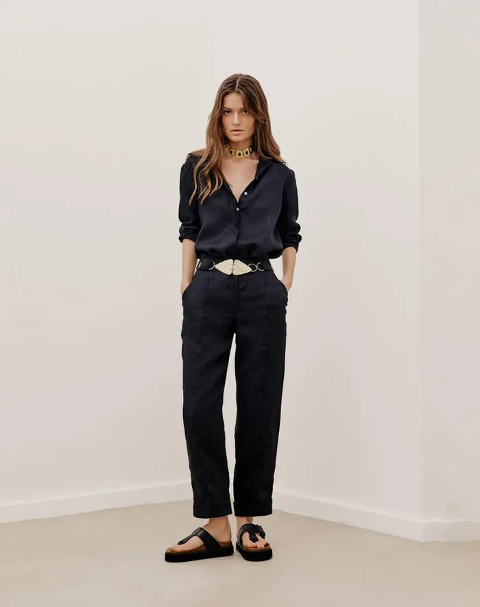 Women ViX Paula Hermanny Bottoms Angelica Pants 8211 Black