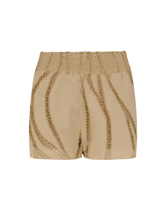 Women ViX Paula Hermanny Bottoms Babi Shorts 8211 Santal