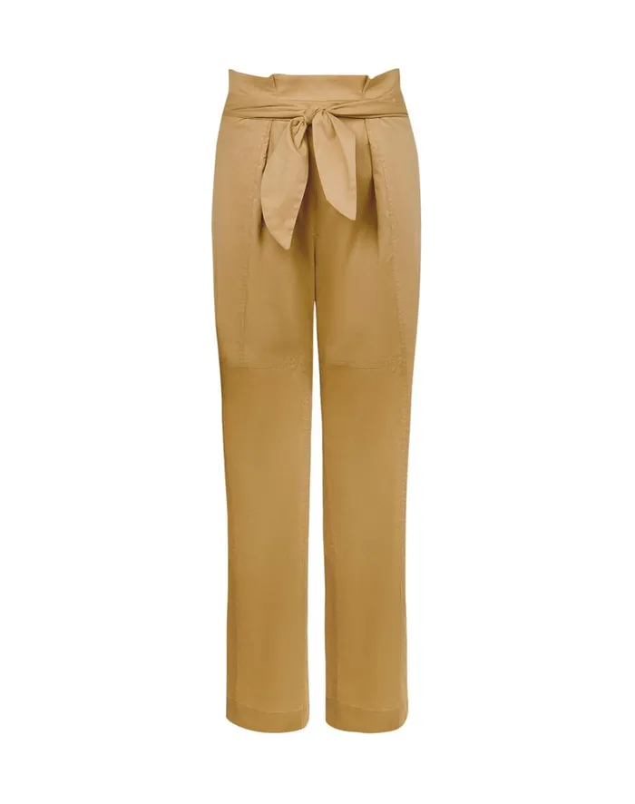 Women ViX Paula Hermanny Bottoms Domenique Pants 8211 Walnut