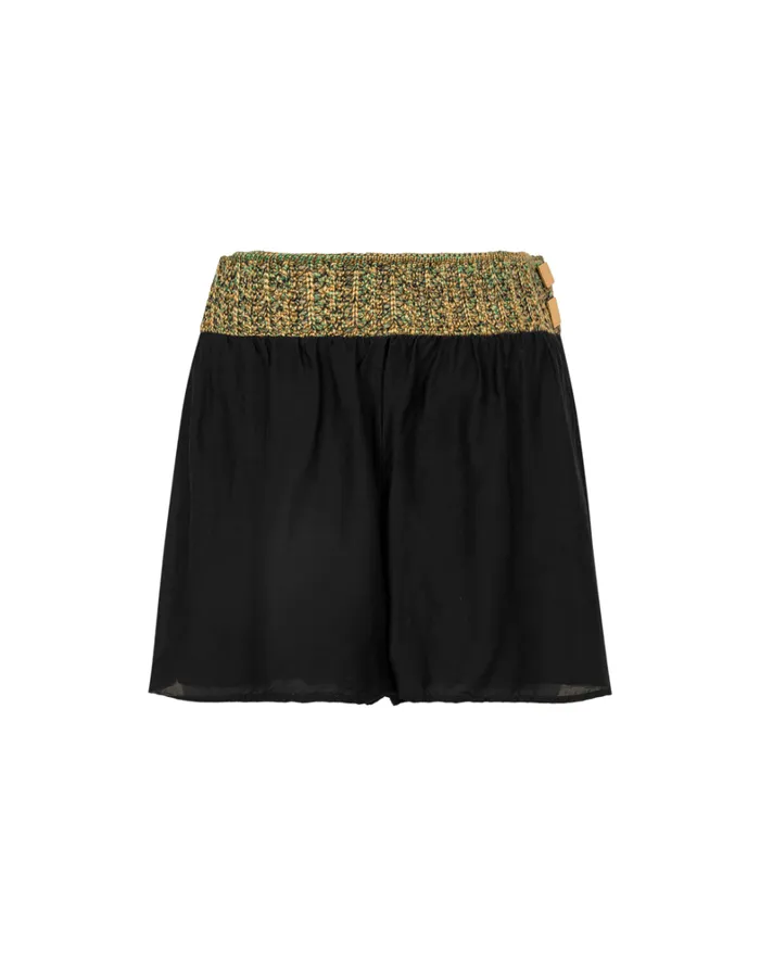 Women ViX Paula Hermanny Bottoms Kasey Shorts 8211 Black