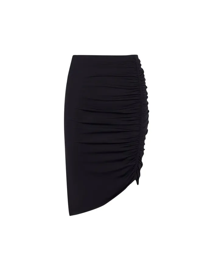 Women ViX Paula Hermanny Cover Ups Bela Skirt 8211 Black