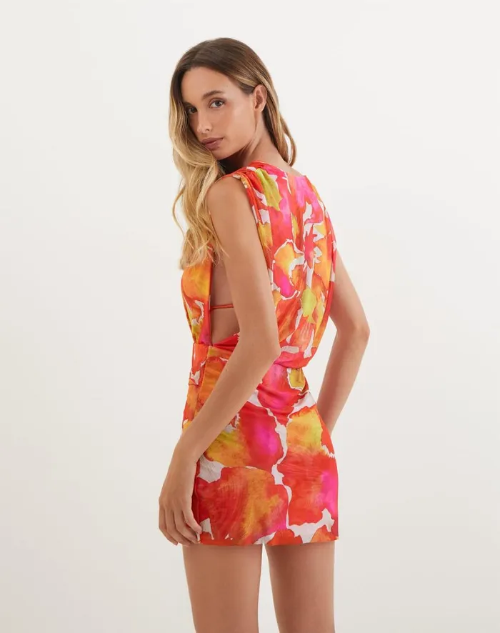 Women ViX Paula Hermanny Cover Ups Cindy Short Cover Up 8211 Gal