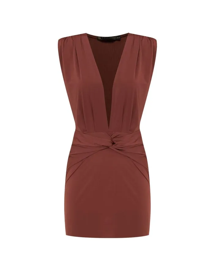 Women ViX Paula Hermanny Cover Ups Cindy Short Cover Up 8211 Nutshell