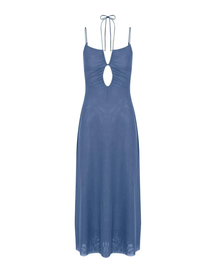 Women ViX Paula Hermanny Dresses Mina Midi Dress 8211 Cave