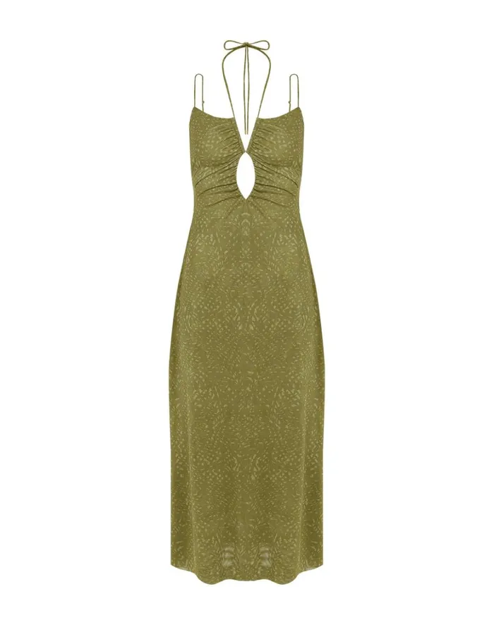 Women ViX Paula Hermanny Dresses Mina Midi Dress 8211 Gaia