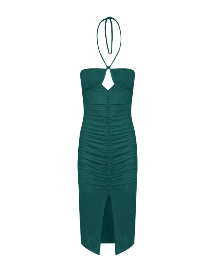 Women ViX Paula Hermanny Dresses Nika Midi Dress 8211 Jasper