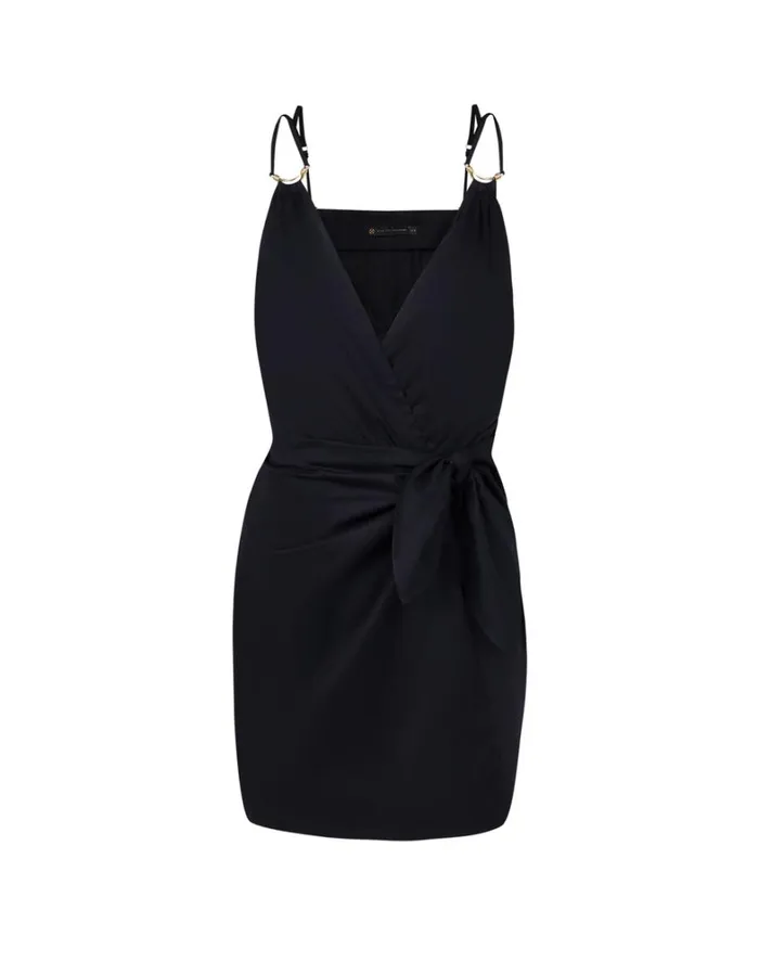 Women ViX Paula Hermanny Dresses Shiso Short Dress 8211 Black