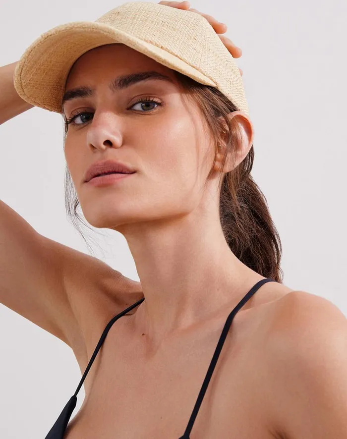 Women ViX Paula Hermanny Hats Jane Cap 8211 Natural