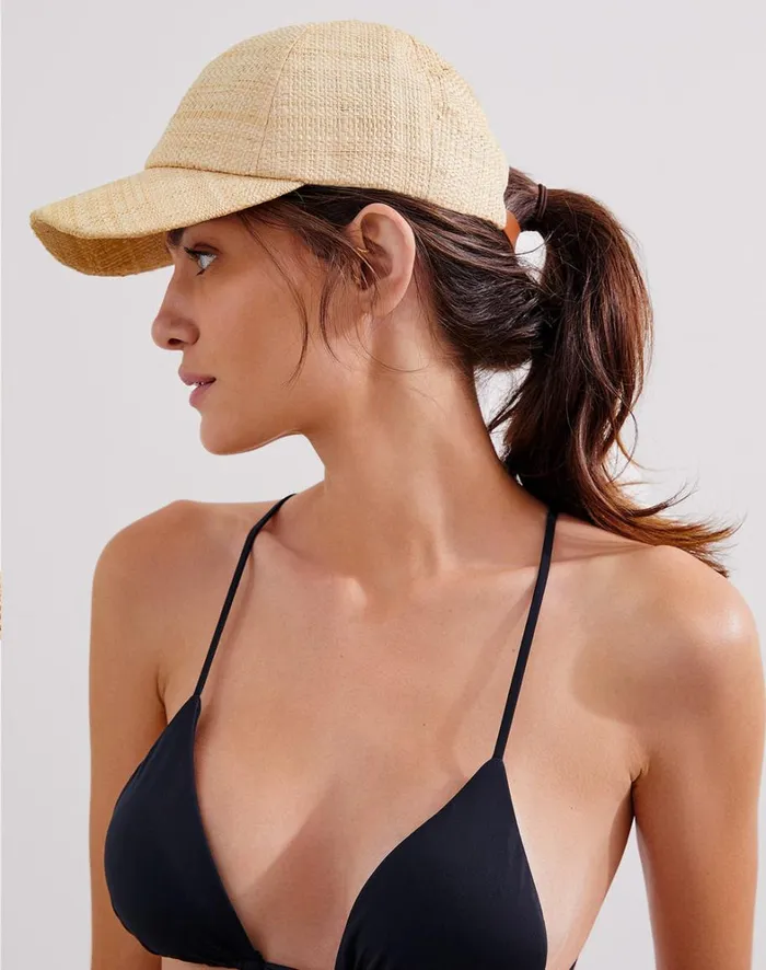 Women ViX Paula Hermanny Hats Jane Cap 8211 Natural