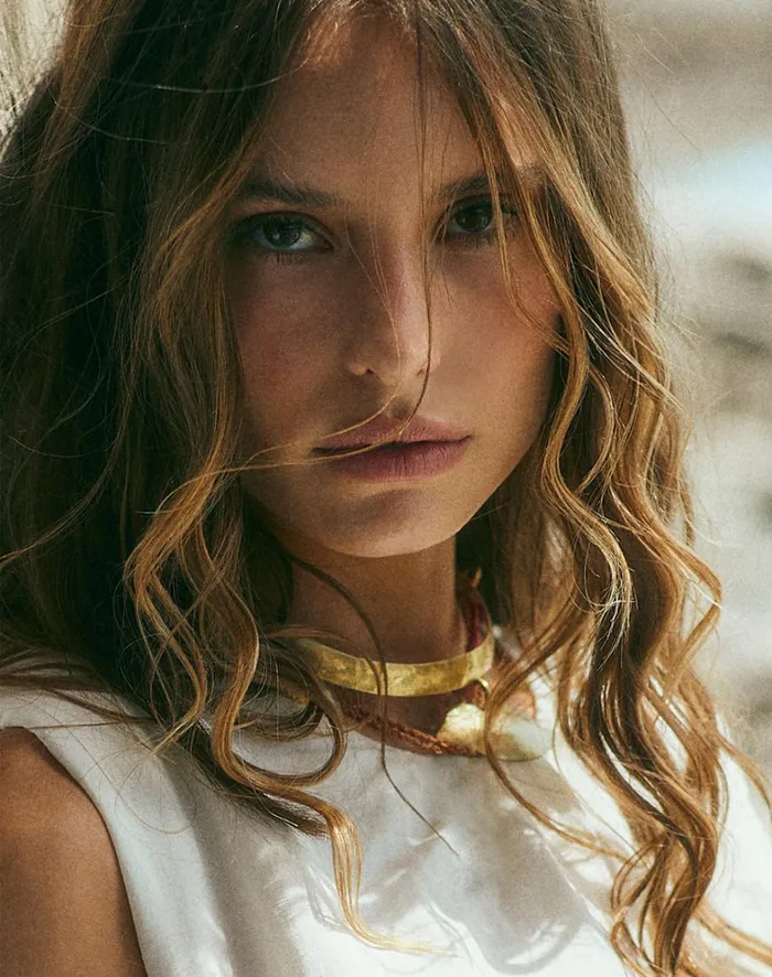 Women ViX Paula Hermanny Jewelry Dalia Necklace 8211 Gold