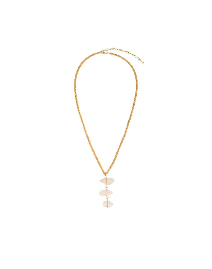 Women ViX Paula Hermanny Jewelry Split Necklace 8211 Gold