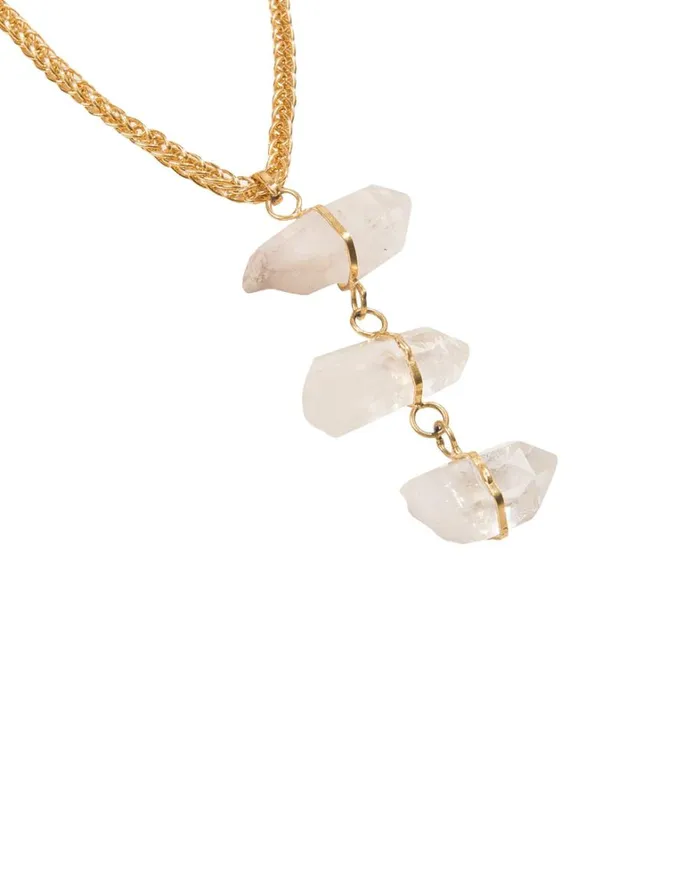 Women ViX Paula Hermanny Jewelry Split Necklace 8211 Gold