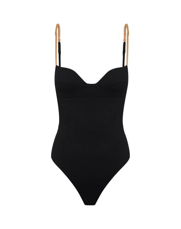 Women ViX Paula Hermanny One Pieces Firenze Mandy One Piece 8211 Black