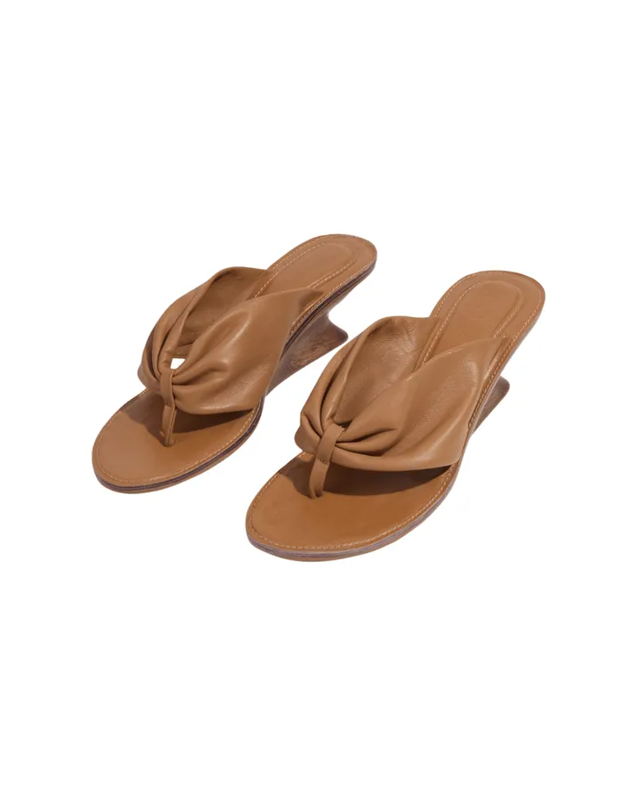 Women ViX Paula Hermanny Sandals Dahlia Mule 8211 Caramel