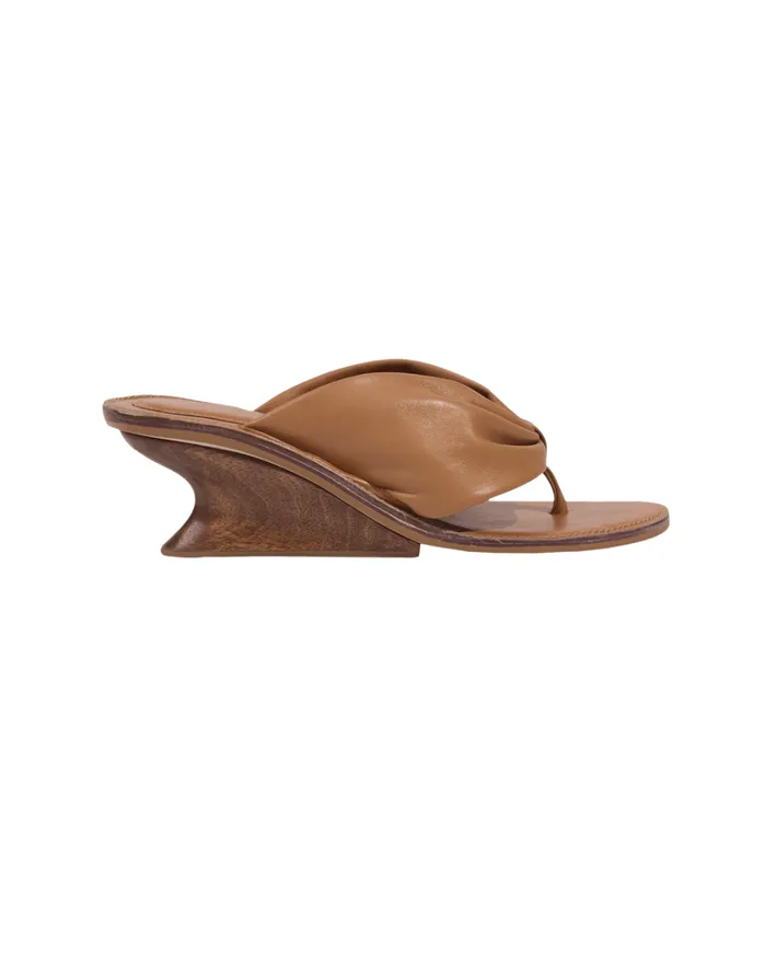 Women ViX Paula Hermanny Sandals Dahlia Mule 8211 Caramel