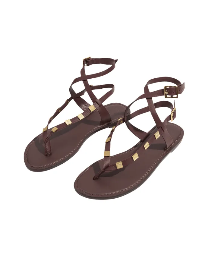 Women ViX Paula Hermanny Sandals Zuca Detail Sandal 8211 Wine
