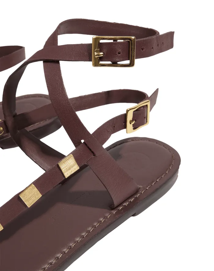 Women ViX Paula Hermanny Sandals Zuca Detail Sandal 8211 Wine