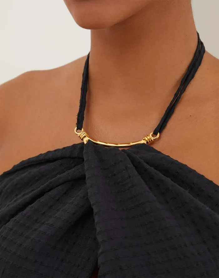 Women ViX Paula Hermanny Tops Coco Detail Top 8211 Black