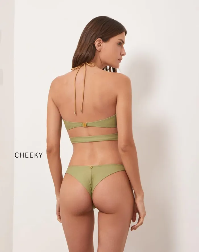 Women ViX Paula Hermanny Tops Gi Top 8211 Olivine