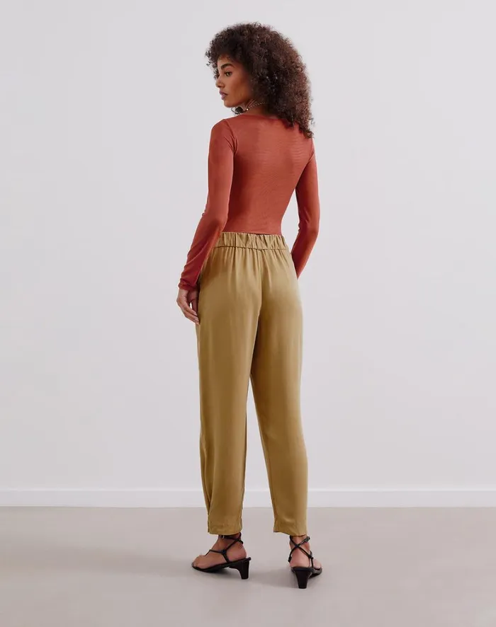 Women ViX Paula Hermanny Tops Hay Bodysuit 8211 Brick