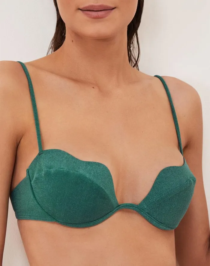 Women ViX Paula Hermanny Tops Lou Top 8211 Jasper