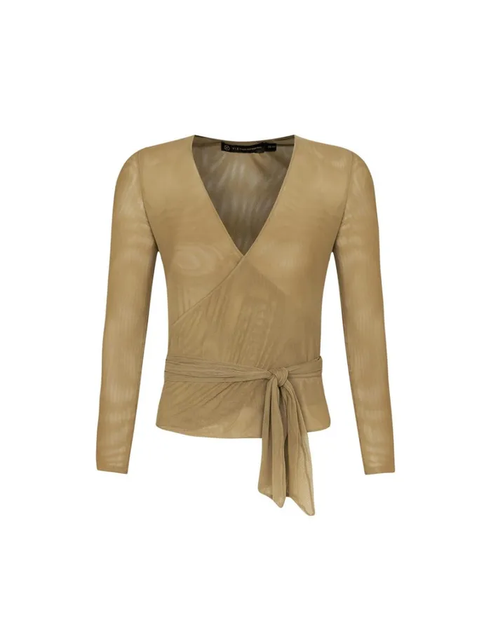 Women ViX Paula Hermanny Tops Millie Cachecouer Blouse 8211 Olivine