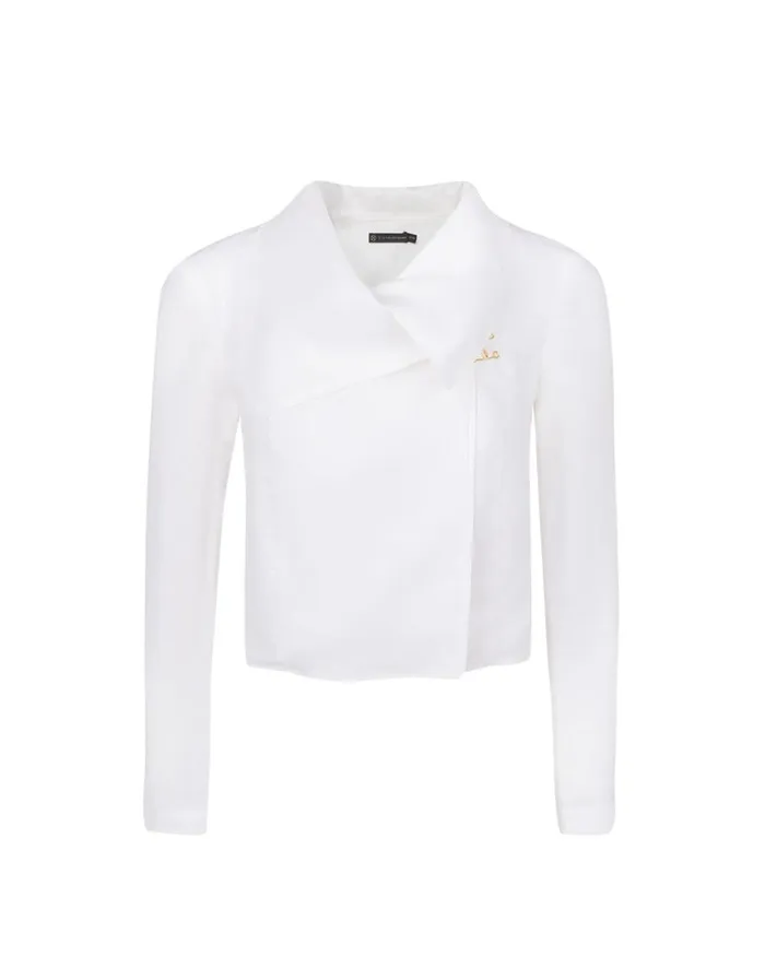 Women ViX Paula Hermanny Tops Mina Jacket 8211 Off White